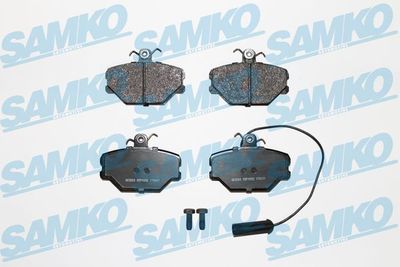 Комплект тормозных колодок, дисковый тормоз SAMKO 5SP1092 для FSO POLONEZ