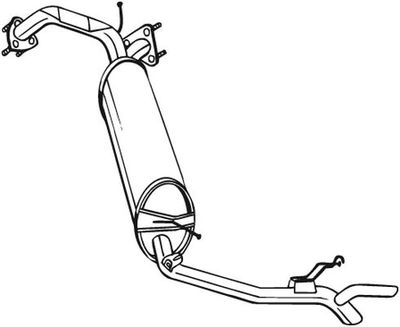 BOSAL Endschalldämpfer
