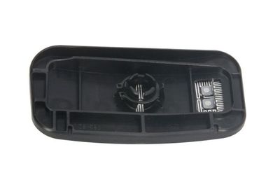 Zijspiegel glas Links (in reliëf lager, met verwarming) past: MERCEDES SPRINTER 907/910/eSprinter 06.18-