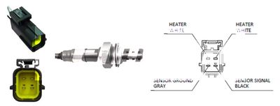 Лямбда-зонд LEMARK LLB034 для HYUNDAI LANTRA