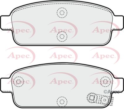 Brake Pad Set APEC PAD1773