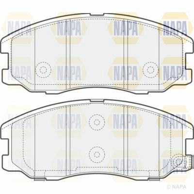 Brake Pad Set NAPA NBP1446