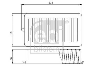 LUFTFILTER FEBI BILSTEIN 174597 2