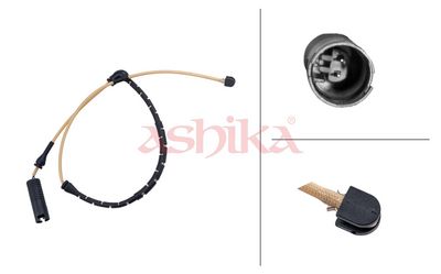 предупредителен контактен сензор, износване на накладките ASHIKA BPW-132