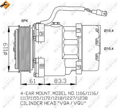 Compressor, air conditioning 32040