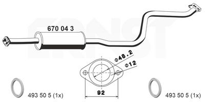 MITTELSCHALLDäMPFER