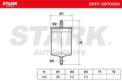 горивен филтър STARK SKFF-0870009