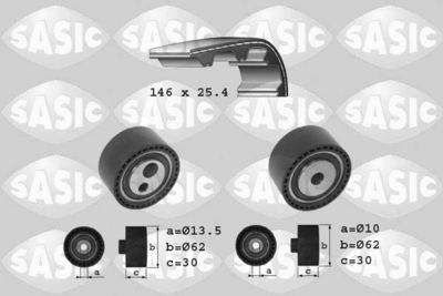 1750015 SASIC Комплект ремня ГРМ