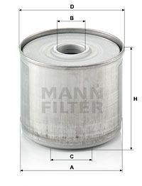 P 917/1 x MANN-FILTER Топливный фильтр