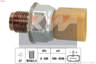 SENSOR KRAFTSTOFFDRUCK