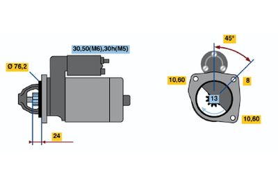 STARTER BOSCH 0001110110