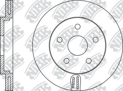 NiBK RN1156 Тормозные диски для CHRYSLER (Крайслер)