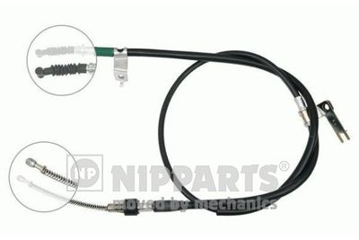 NIPPARTS J14608 Трос ручного тормоза  для MAZDA 626 V Hatchback (GF) 1.8