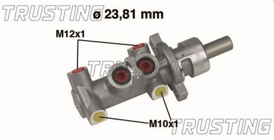 Главный тормозной цилиндр TRUSTING PF247 для FORD FOCUS