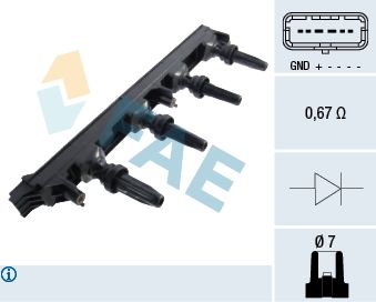 BOBINA DE INDUCTIE FAE 80278