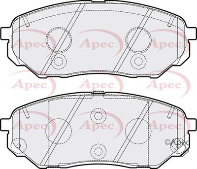 Brake Pad Set APEC PAD2080