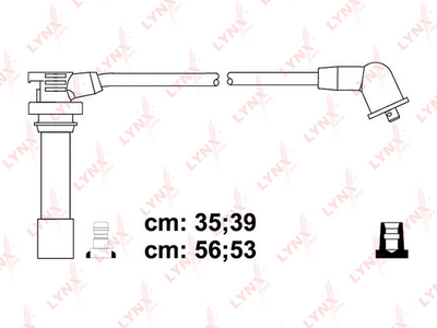 Комплект проводов зажигания LYNXauto SPC5117 для MAZDA MX-3