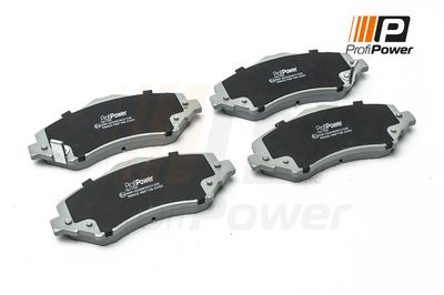 Комплект тормозных колодок, дисковый тормоз ProfiPower 1B1150 для JEEP WRANGLER