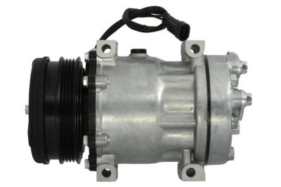 Airconditioning compressor 12V (R134a) past: CASE IH 110, 115, 120, 125, 130, 140  NEW HOLLAND 100ES, 110ES, TS100A 2WD, TS100A 4WD, TS110A, TS115A 2WD, TS115A 4WD, TS125A 2WD, TS125A 4WD