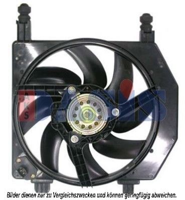Вентилятор, охлаждение двигателя AKS DASIS 098041N для FORD PUMA