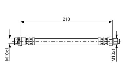 BOSCH Bremsschlauch