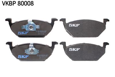 Комплект тормозных колодок, дисковый тормоз VKBP 80008
