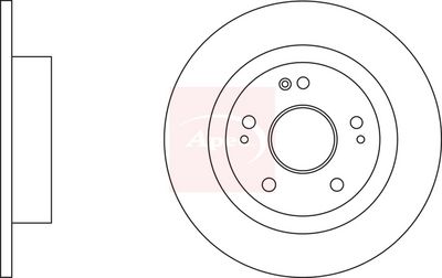 APEC Brake Disc DSK3266