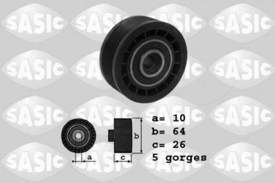 SASIC 1624018 Натяжитель ремня генератора SASIC для RENAULT MASTER