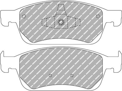 комплект спирачно феродо, дискови спирачки FERODO RACING FCP4416H