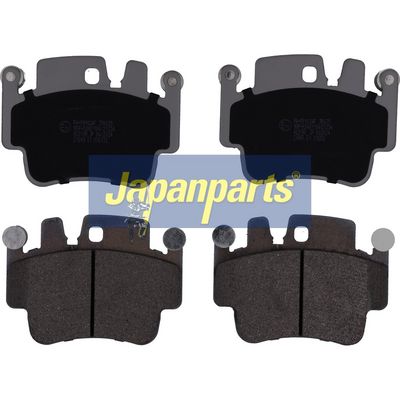 JAPANPARTS Stabdžių trinkelių rinkinys, diskinis stabdys