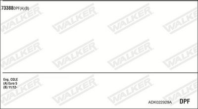 SISTEM DE ESAPAMENT WALKER ADK022929A
