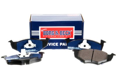 комплект спирачно феродо, дискови спирачки BORG & BECK BBP1555