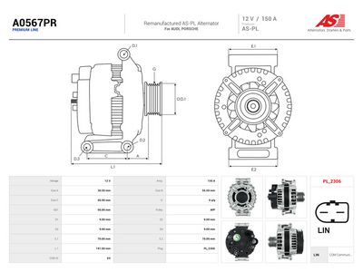 generátor AS-PL A0567PR