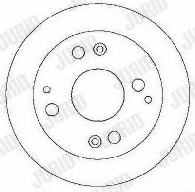 BREMSSCHEIBE JURID 562282JC 1