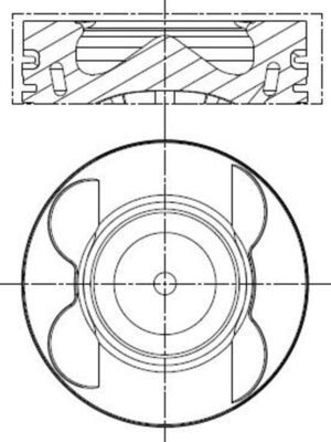 Kolv MAHLE 001 PI 00181 000