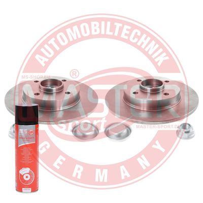Tarcza hamulcowa MASTER-SPORT GERMANY 2401090150B-SET-MSP