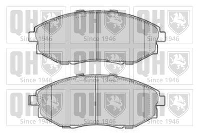 Комплект тормозных колодок, дисковый тормоз QUINTON HAZELL BP1765 для CHEVROLET EPICA