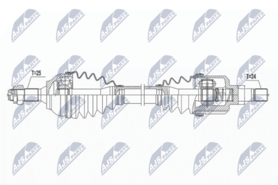 Wał napędowy NTY NPW-CT-109
