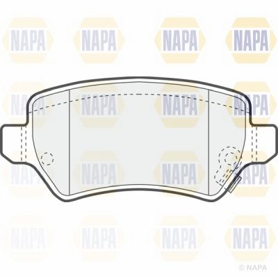 Brake Pad Set NAPA PBP7548