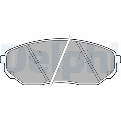 Brake Pad Set, disc brake LP1849