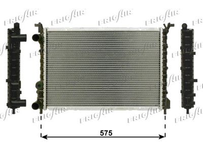 Радиатор, охлаждение двигателя FRIGAIR 0104.3046 для FIAT PALIO