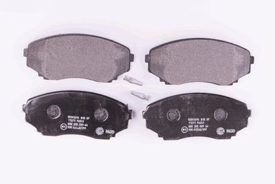 Комплект тормозных колодок, дисковый тормоз HELLA 8DB 355 009-641 для MAZDA E