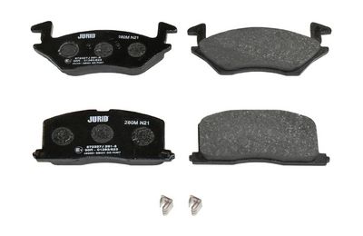 BREMSBELAGSATZ SCHEIBENBREMSE JURID 572327J