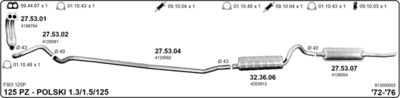 Układ wydechowy IMASAF 813000002