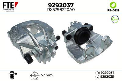 спирачен апарат FTE 9292037