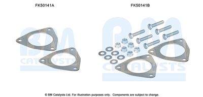 Zestaw montażowy, rura wydechowa BM CATALYSTS FK50141