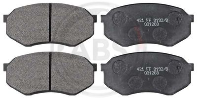 Комплект тормозных колодок, дисковый тормоз A.B.S. 36680 для MAZDA 929