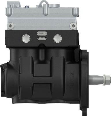 Compressor, capaciteit 636cm³, aantal cilinders: 2, type koeling: vloeibaar koelmiddel, geen aandrijfpoelie (nieuw)