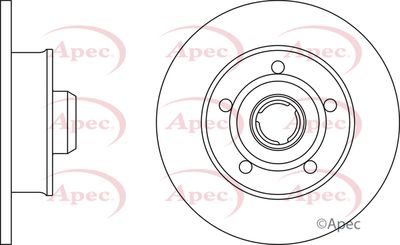 Brake Disc APEC DSK228