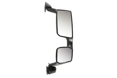 Zijspiegel Rechts, met verwarming, elektrisch, lengte: 1014mm, zwart, breedte: 414mm past: DAF